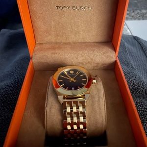 Tory Burch blue face watch